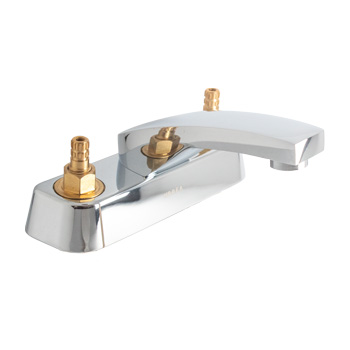 MEZCLADORA PARA LAVABO DE 4"CROMO URREA 46